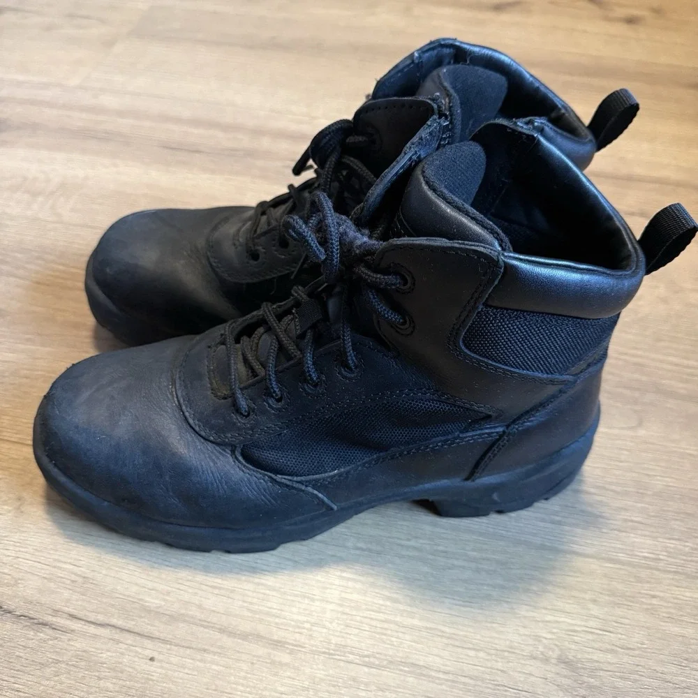 WORX by Red Wing Style Electrum 5266 Men Size 10 Black Composite Toe Work Boots